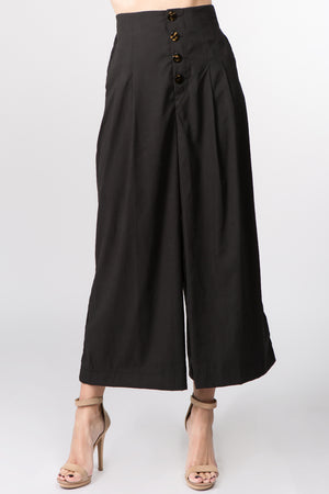Pleated Gaucho Pant