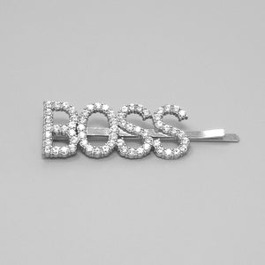 Boss Diamond Hair Pin