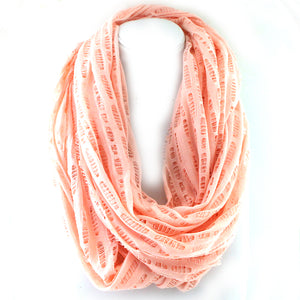 Distressed Infinity Scarf