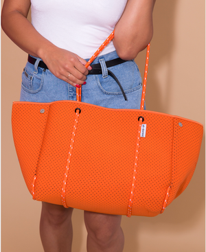 Neoprene Carry All Tote With Pop Interior