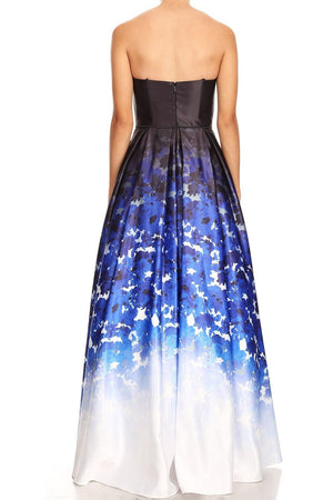 Gradiant Skies Ball Gown