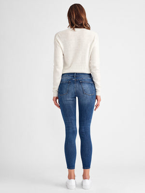 Margaux Mid Rise Ankle Skinny Jeans