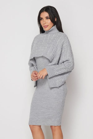Oversized Sweater Dress - shopretailery