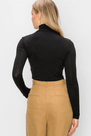High Neck Cropped Top