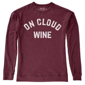 On Cloud Wine Graphic Sweat Shirt