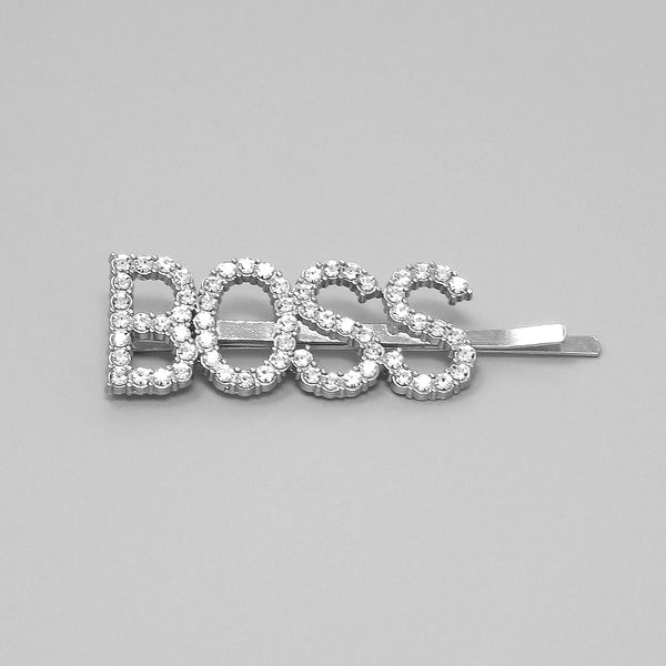 Boss Diamond Hair Pin