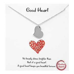 Good Heart Carded Necklace