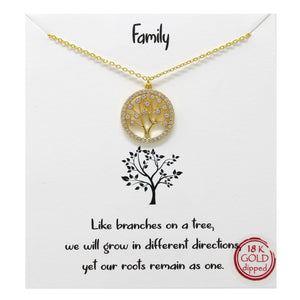 Family Carded Necklace