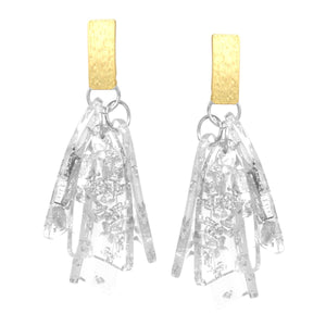 Dripping Glass Earrings