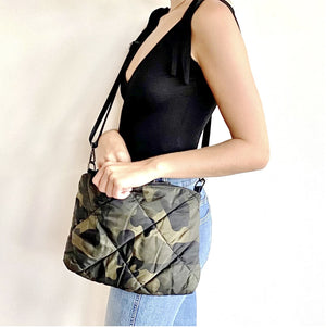 Quilted Camo Crossbody