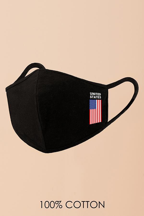 US Flag Fashion Mask (Washable)