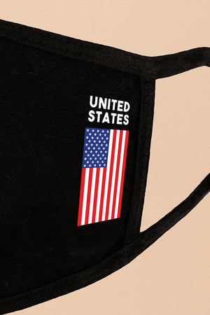 US Flag Fashion Mask (Washable)